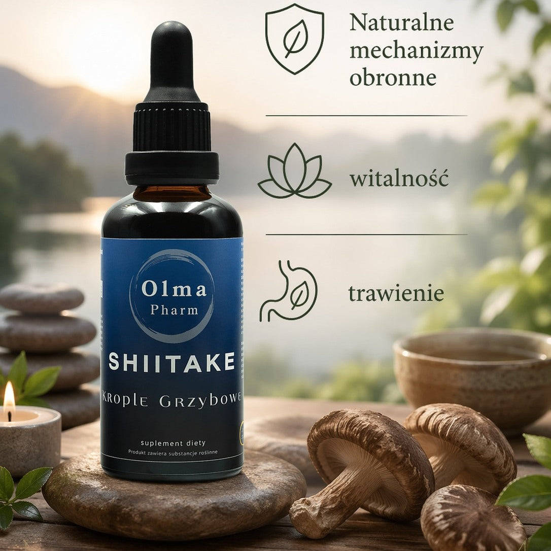 SHIITAKE Krople Grzybowe 50 ml DER 5:1