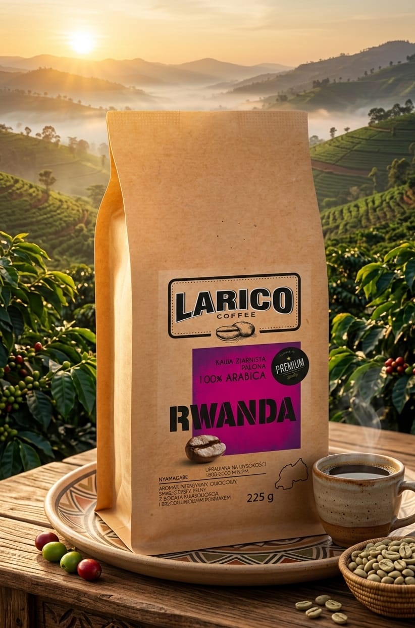 Kawa Ziarnista RWANDA NYAMAGABE 1kg
