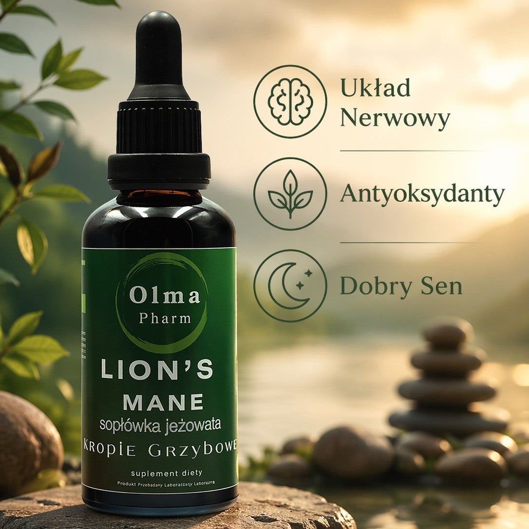 LION'S MANE Krople Grzybowe 50 ml DER 5:1