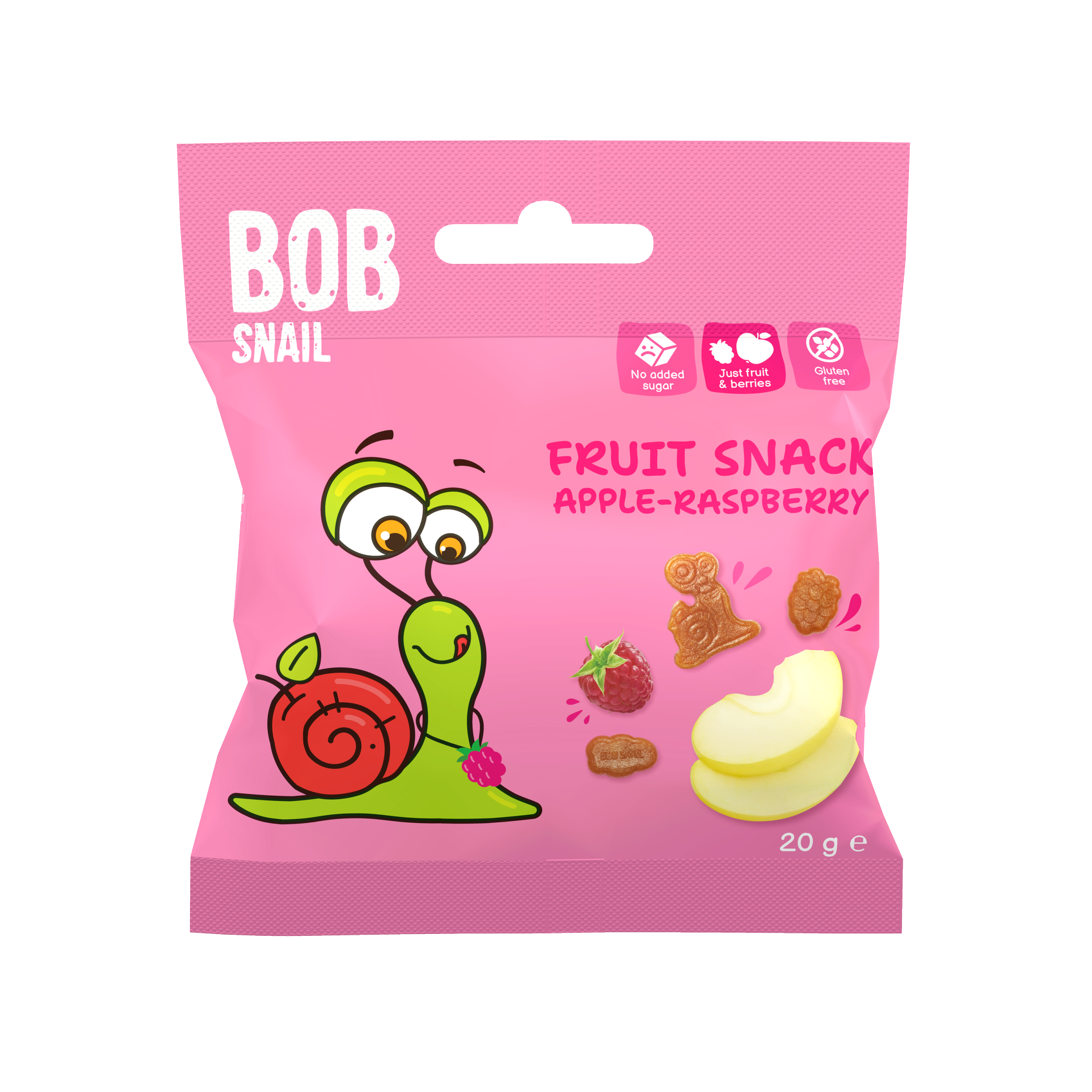 FRUIT SNACK "Jabłko Malina" ВОB SNAIL 20 G