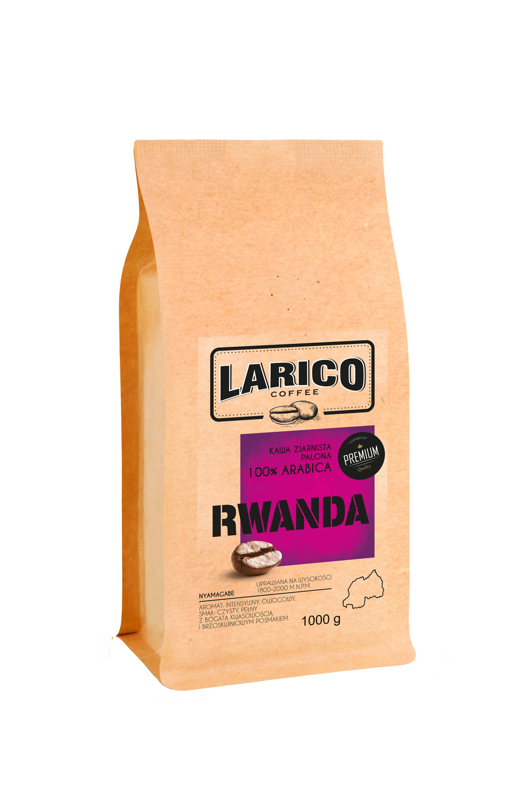 Kawa Ziarnista RWANDA NYAMAGABE 1kg