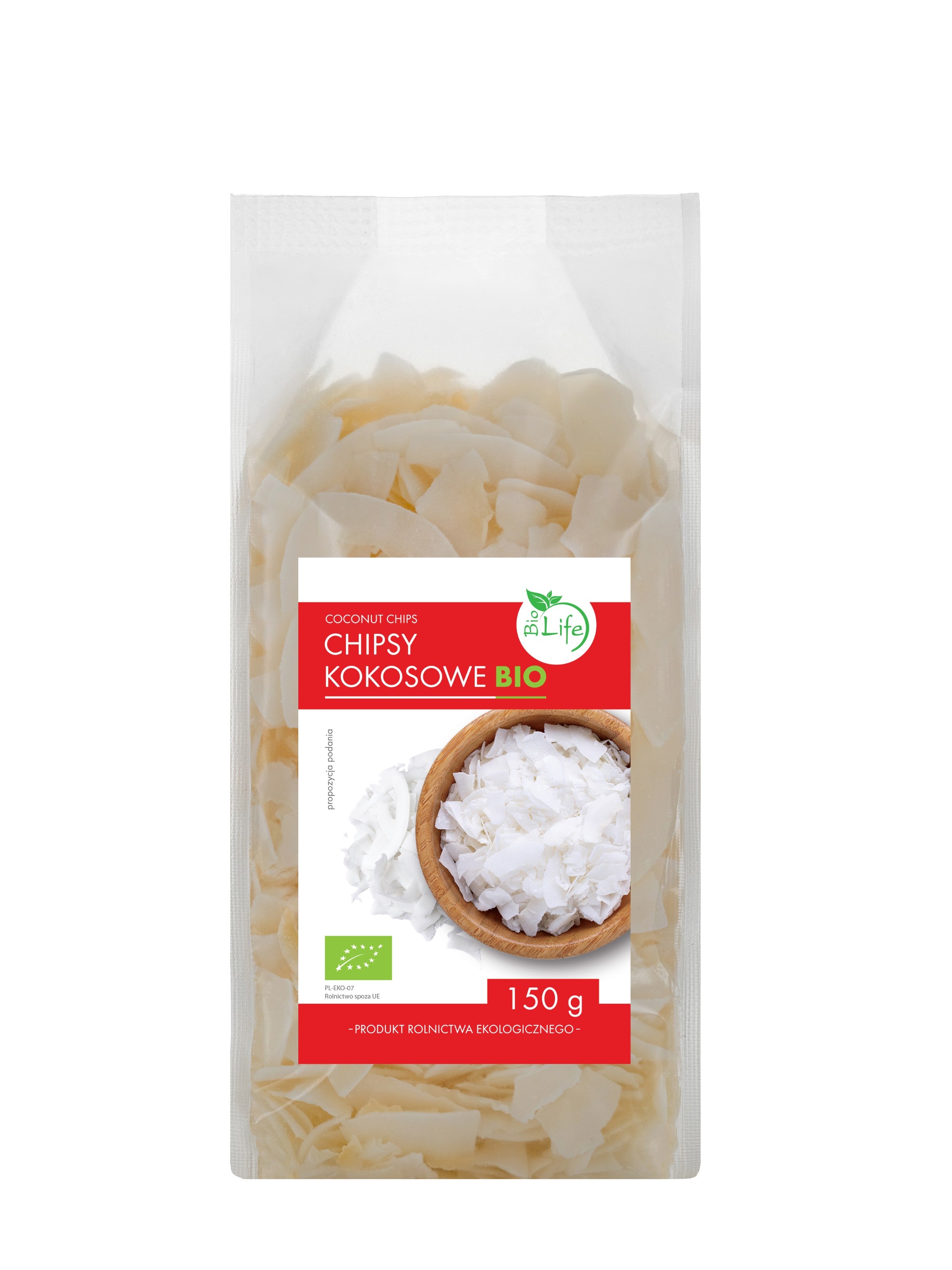 Chipsy kokosowe BIO  150g