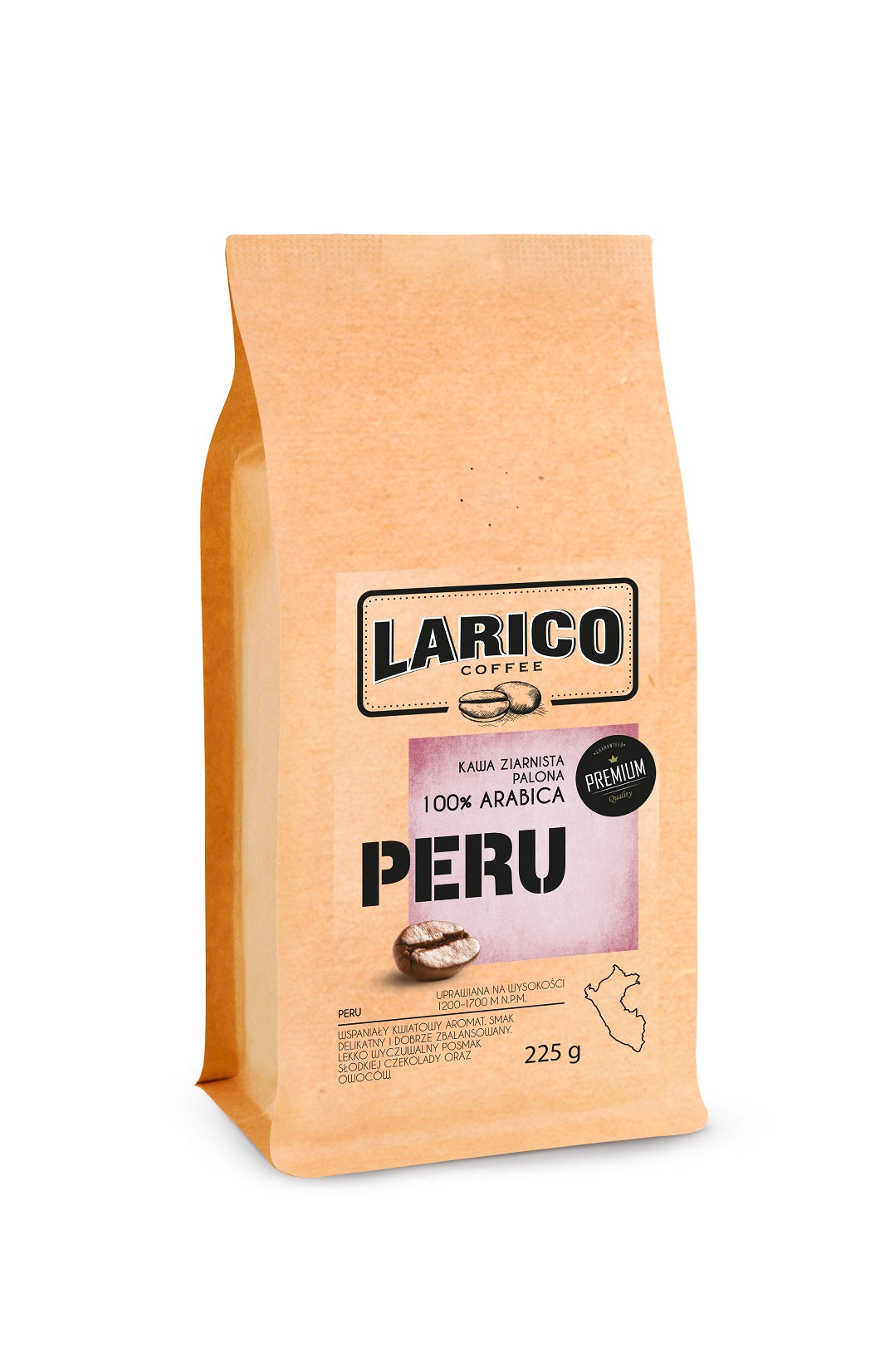 Kawa Ziarnista PERU 225g