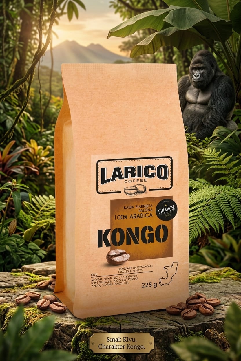 Kawa Ziarnista KONGO 1kg