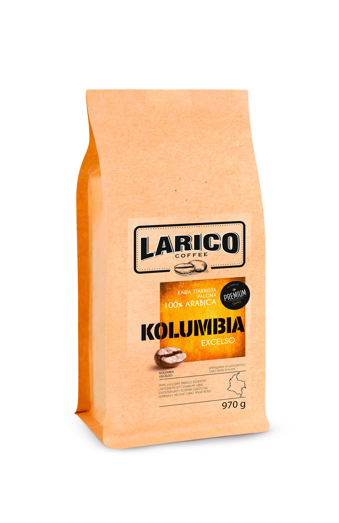 Kawa Ziarnista Kolumbia Excelso 970g