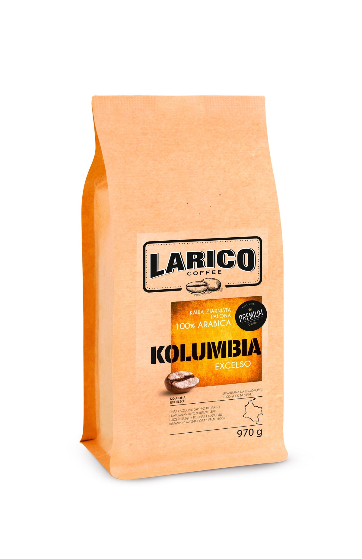 Kawa Ziarnista Kolumbia Excelso 970g