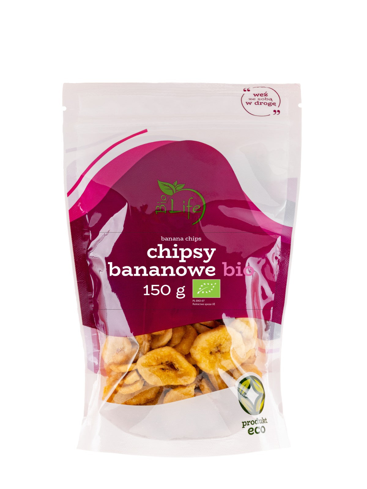 Chipsy bananowe BIO 150g