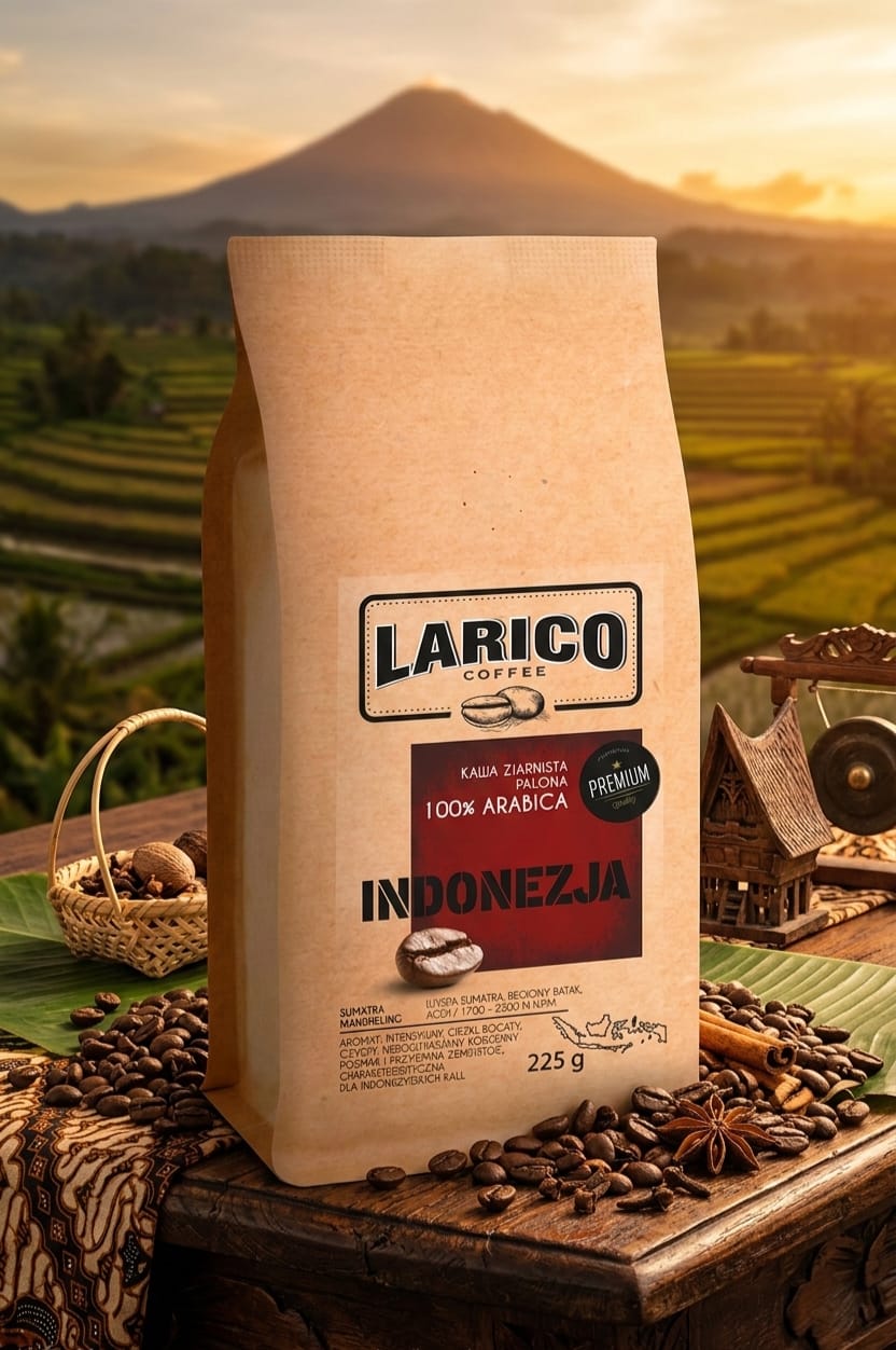 Kawa Ziarnista INDONEZJA SUMATRA 1kg