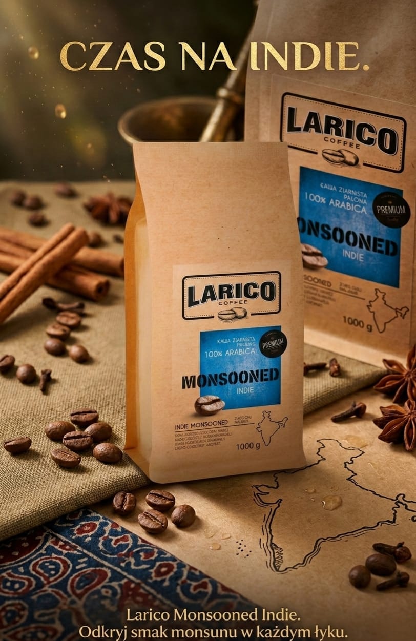 Kawa Ziarnista Monsooned 1kg