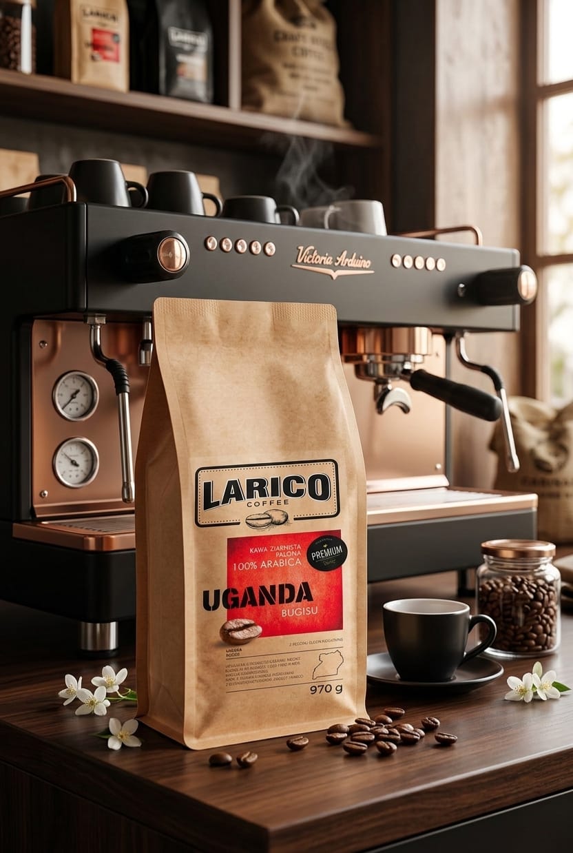 Kawa Ziarnista Uganda Bugisu 970g