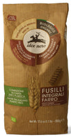 ALCE NERO Ekologiczny Makaron razowy  Z PŁASKURKI świderki  BIO 500 g
