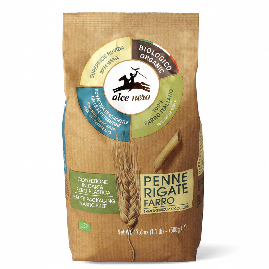 Ekologiczny Makaron  Z PŁASKURKI Penne BIO 500 g