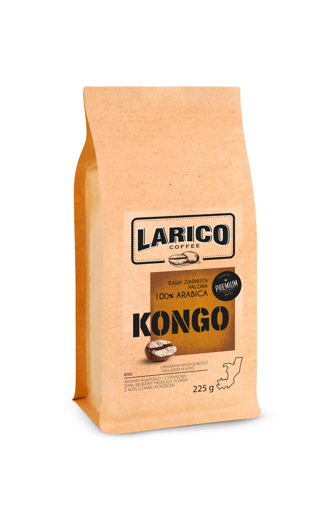 Kawa Ziarnista KONGO 225g
