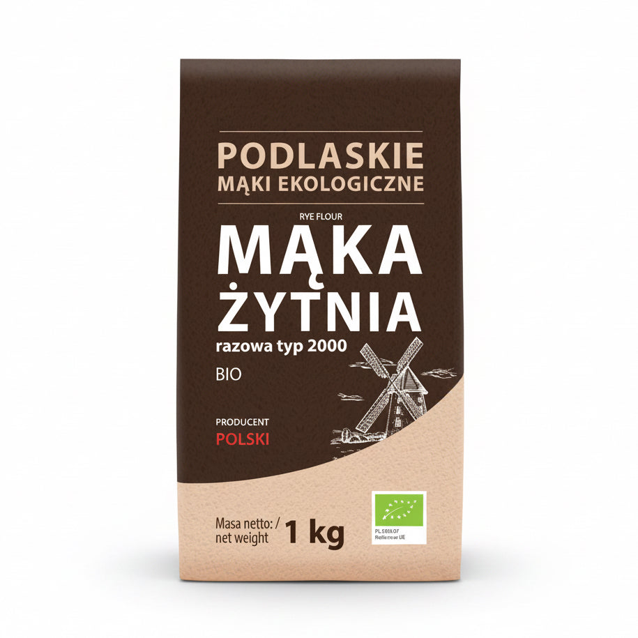 Mąka Żytnia razowa BIO 1 kg