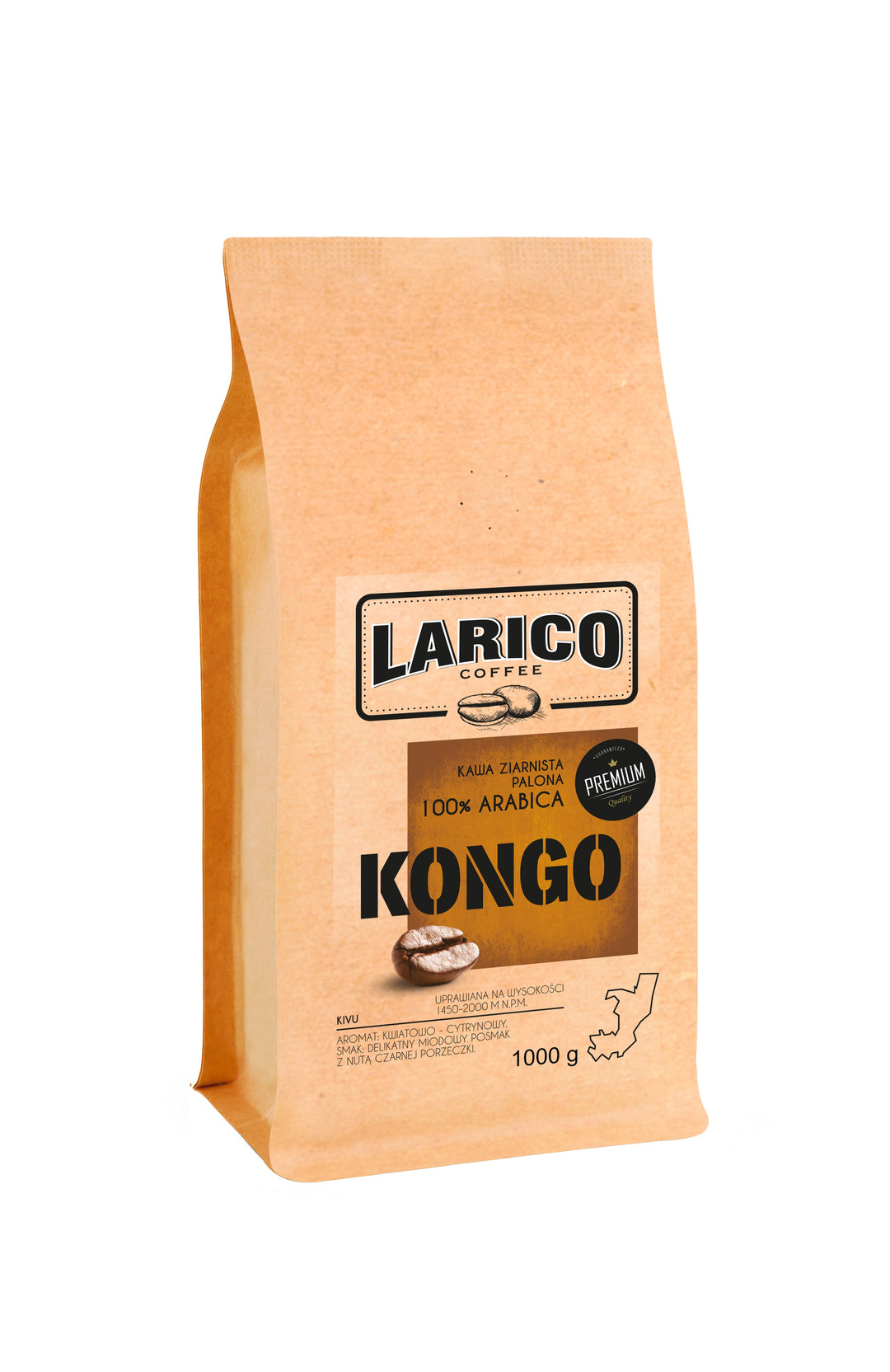 Kawa Ziarnista KONGO 1kg