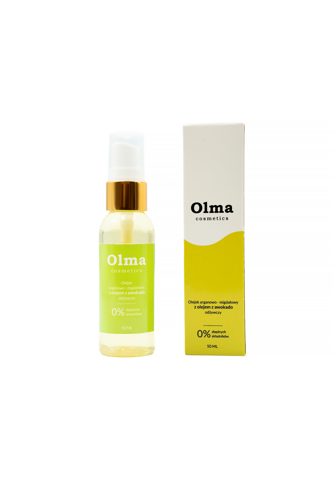 Olejek arganowo - migdałowy z olejem avocado - Odżywczy 50 ml