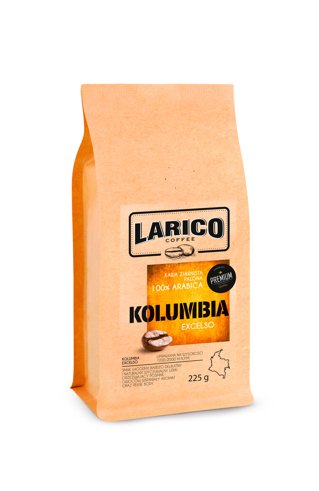 Kawa Ziarnista Kolumbia Excelso 225g