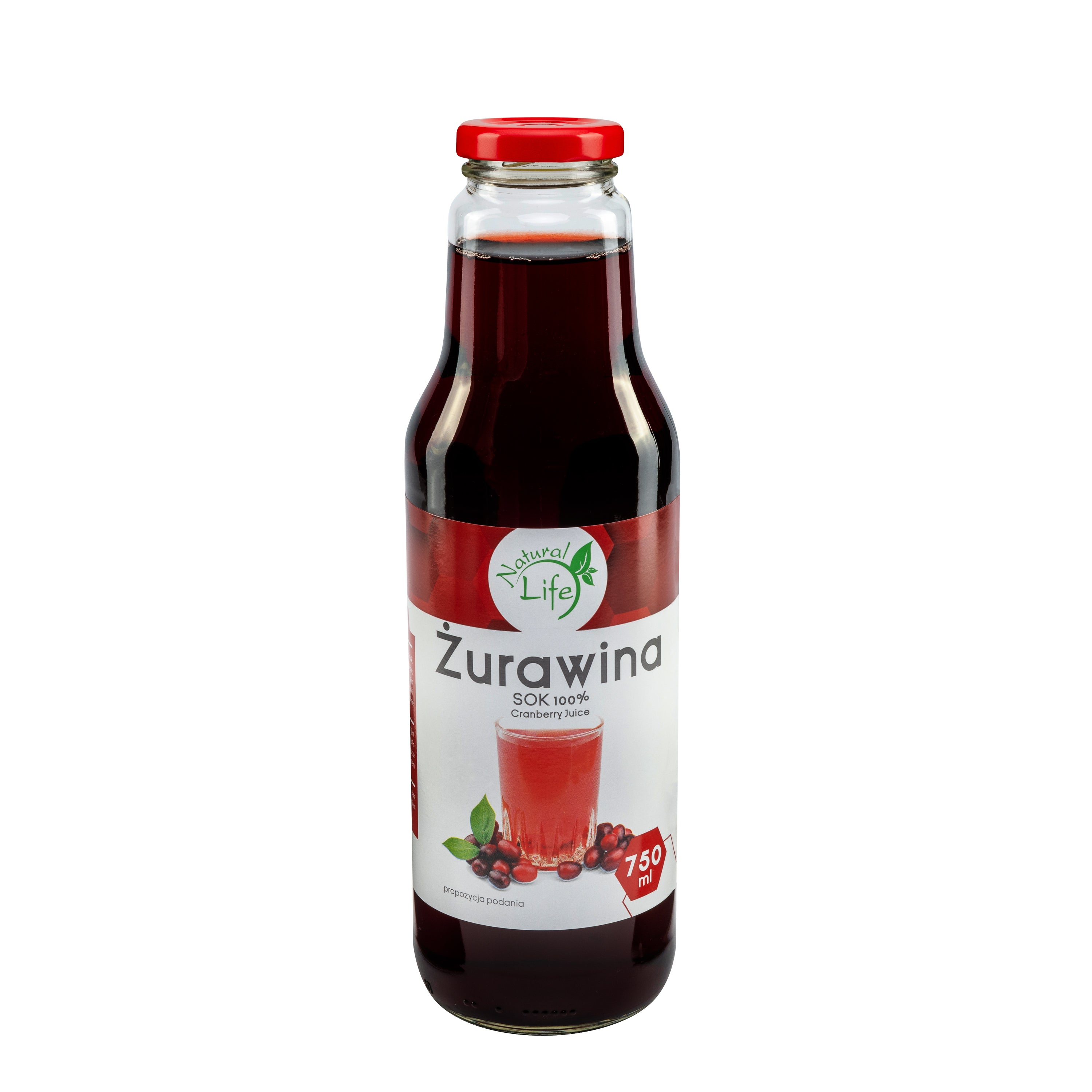 Sok ŻURAWINA 100% 750ml