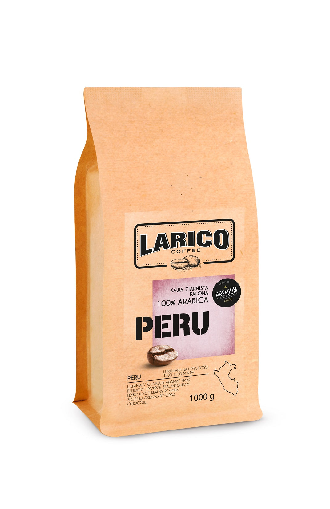Kawa Ziarnista PERU 1kg
