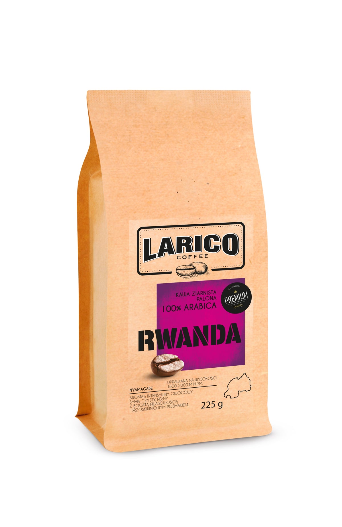Kawa Ziarnista RWANDA NYAMAGABE 225g