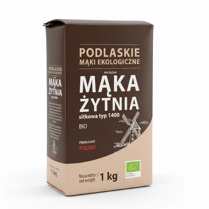 Mąka żytnia sitkowa BIO 1kg