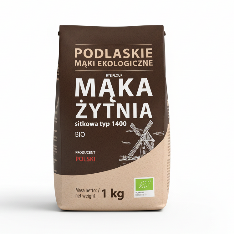 Mąka żytnia sitkowa BIO 1kg