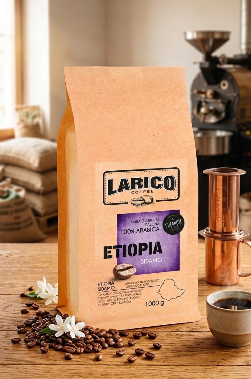 Kawa Ziarnista ETIOPIA SIDAMO 1kg