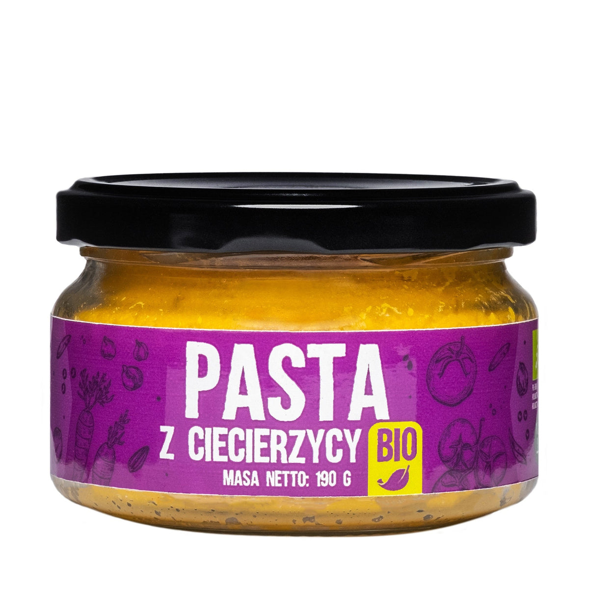 Pasta z ciecierzycy BIO 190g
