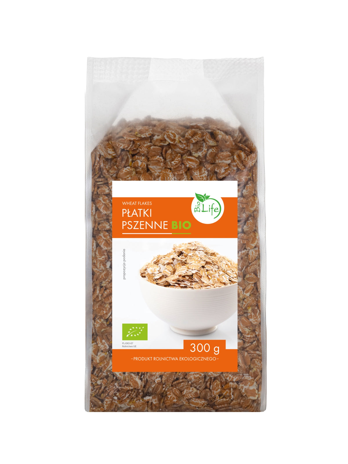 Płatki pszenne BIO 300g