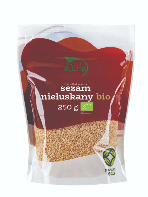 Sezam niełuskany BIO 250g
